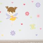 Adesivo De Parede Infantil Fadas Baby
