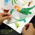 Adesivo De Parede Infantil Família Dinossauro-m 65x72cm