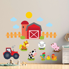 Adesivo De Parede Infantil Fazenda Feliz