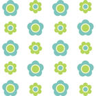 Adesivo de Parede Infantil Flores Verde