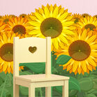 Adesivo de Parede Infantil Girassol