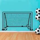 Adesivo De Parede Infantil Gol De Futebol - Grande 58x97cm