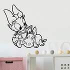 Adesivo De Parede Infantil Margarida Baby - Extra Grande 98x9