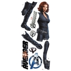 Adesivo De Parede Infantil Marvel Viúva Negra