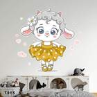 Adesivo De Parede Infantil Ovelinha Bailarina 02-p 55x56cm