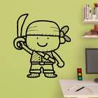 Adesivo De Parede Infantil Pirata Feliz - Pequeno 38x38cm