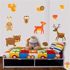Adesivo De Parede Infantil Turminha Da Floresta-eg 105x110cm