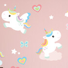 Adesivo de Parede Infantil Unicornio Branco