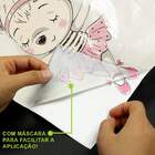 Adesivo De Parede Infantil Ursinha Bailarina 03-m 65x43cm