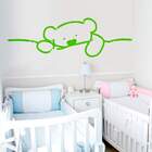 Adesivo De Parede Infantil Ursinho Amigo - Grande 160x50cm