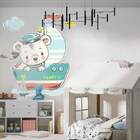 Adesivo De Parede Infantil Ursinho Marinheiro 02-g 75x68cm