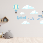 Adesivo De Parede Infantil Ursinho Personalizado *atenção As