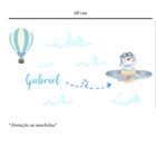 Adesivo De Parede Infantil Ursinho Personalizado *atenção As