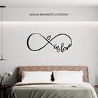 Adesivo De Parede Infinito In Love *atenção As Medidas* Medid