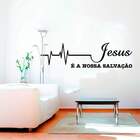 Adesivo De Parede Jesus Cristo É A Salvação-en 200x58cm