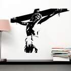 Adesivo De Parede Jesus Cristo Na Cruz-m 64x48cm