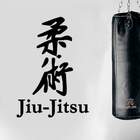 Adesivo De Parede Jiu Jitsu Escrita Japones-m 48x67cm
