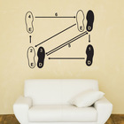 Adesivo De Parede - Just Dance - 002msm