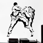 Adesivo De Parede Karateca Chute Alto-p 48x58cm