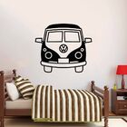Adesivo De Parede Kombi Volkswagen - Preto
