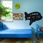 Adesivo De Parede Lousa Avião