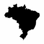 Adesivo De Parede Lousa Brasil