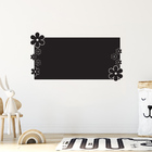 Adesivo De Parede Lousa Floral