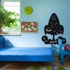 Adesivo De Parede Lousa Foguete