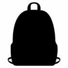 Adesivo De Parede Lousa Mochila Escola