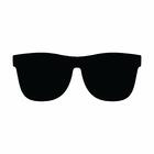 Adesivo De Parede Lousa Óculos De Sol