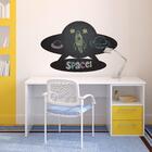 Adesivo De Parede Lousa Ovni