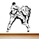 Adesivo De Parede Lutas Judô-p 48x59cm