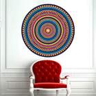 Adesivo De Parede Mandala Colorida 21-eg 100x100cm