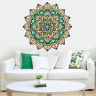Adesivo De Parede Mandala Colorida 49-eg 100x100cm