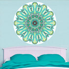 Adesivo De Parede Mandala Colorida 86-g 80x80cm
