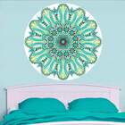 Adesivo De Parede Mandala Colorida 86-m 60x60cm
