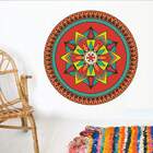 Adesivo De Parede Mandala Colorida 97-p 50x50cm