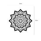 Adesivo De Parede Mandala Mod41 Medidas:50 X 50 Cm