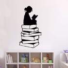 Adesivo De Parede Menina Lendo Sentada -es 98x186cm