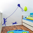 Adesivo De Parede - Menino E Pipa - 025ing