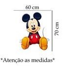 Adesivo De Parede Mickey Baby Mod03 Medida:60 X 70 Cm