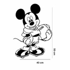 Adesivo De Parede Mickey Mod03 Medidas:50 X 40 Cm