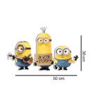 Adesivo De Parede Minions Mod 2 *atenção As Medidas* Medida:5