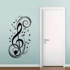 Adesivo De Parede Nota Musical-g 50x90cm