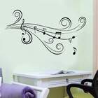 Adesivo De Parede Notas Musicais 07-g 60x110cm