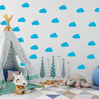 Adesivo De Parede Nuvens Azul Celeste 45un