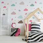 Adesivo de Parede Nuvens e Pássaros