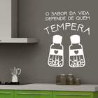 Adesivo De Parede O Sabor Da Vida-eg 64x78cm