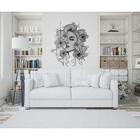 Adesivo De Parede Olhar Feminino Medidas:70 X 57 Cm