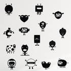 Adesivo De Parede - Os Monstros - 011ing